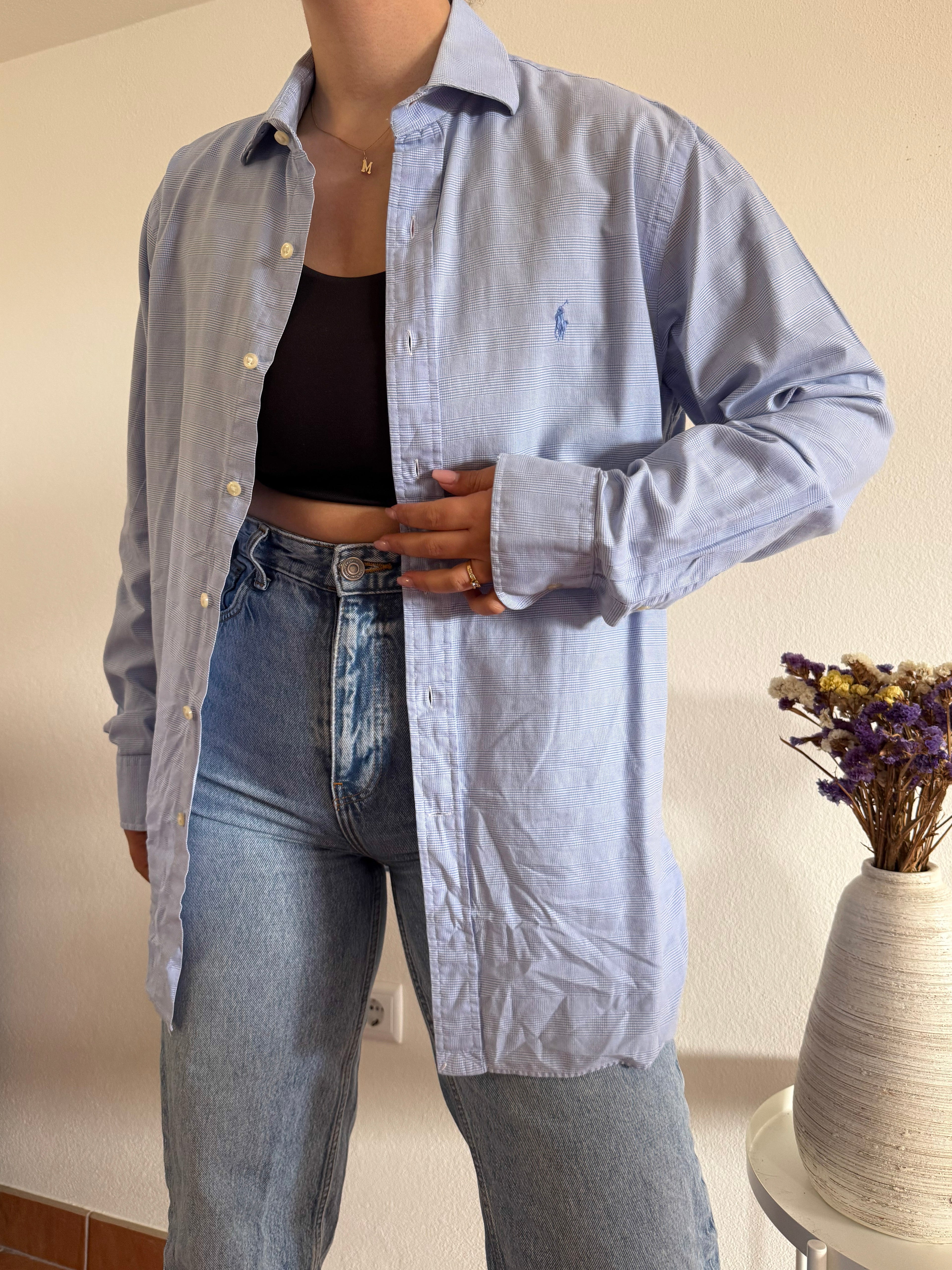 Polo Ralph Lauren Shirt Plain 100% Cotton