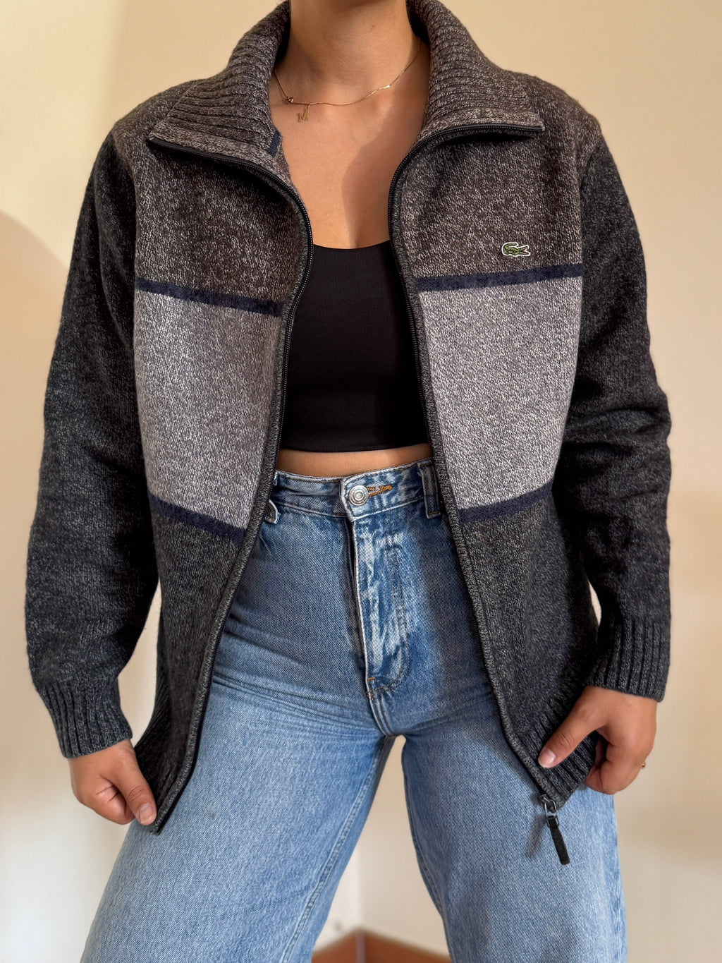 Casaco Lacoste 50% Wool