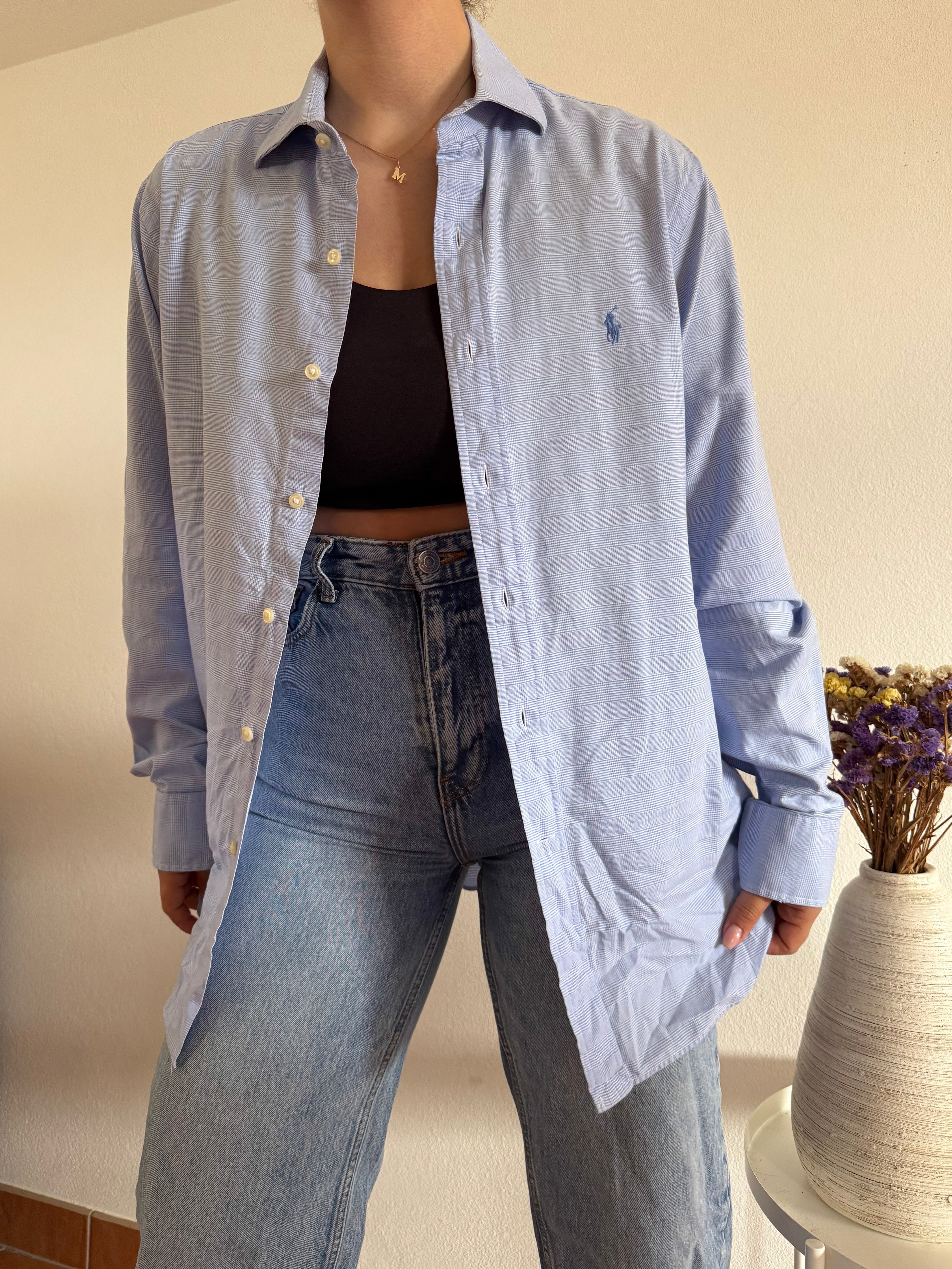 Polo Ralph Lauren Shirt Plain 100% Cotton