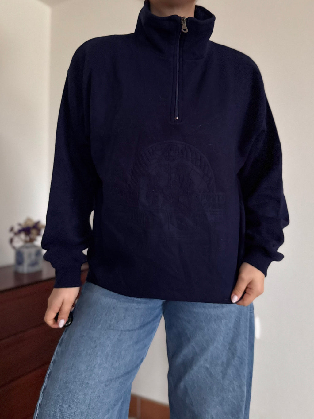 Sergio Tacchini Fleece 1/4 Zip Sweater