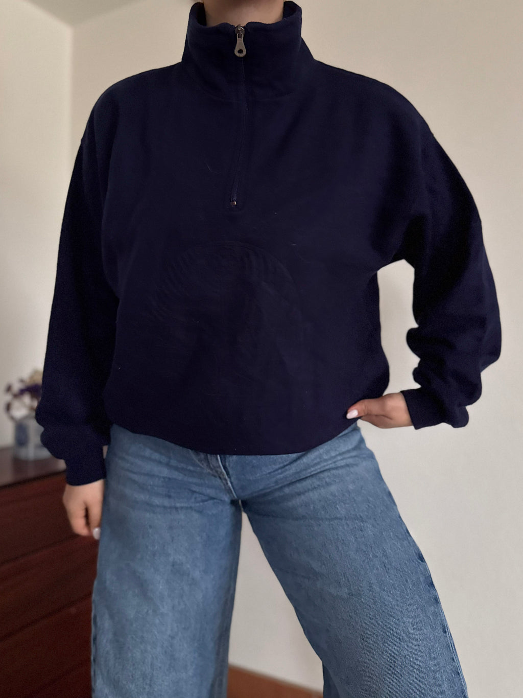 Sergio Tacchini Fleece 1/4 Zip Sweater