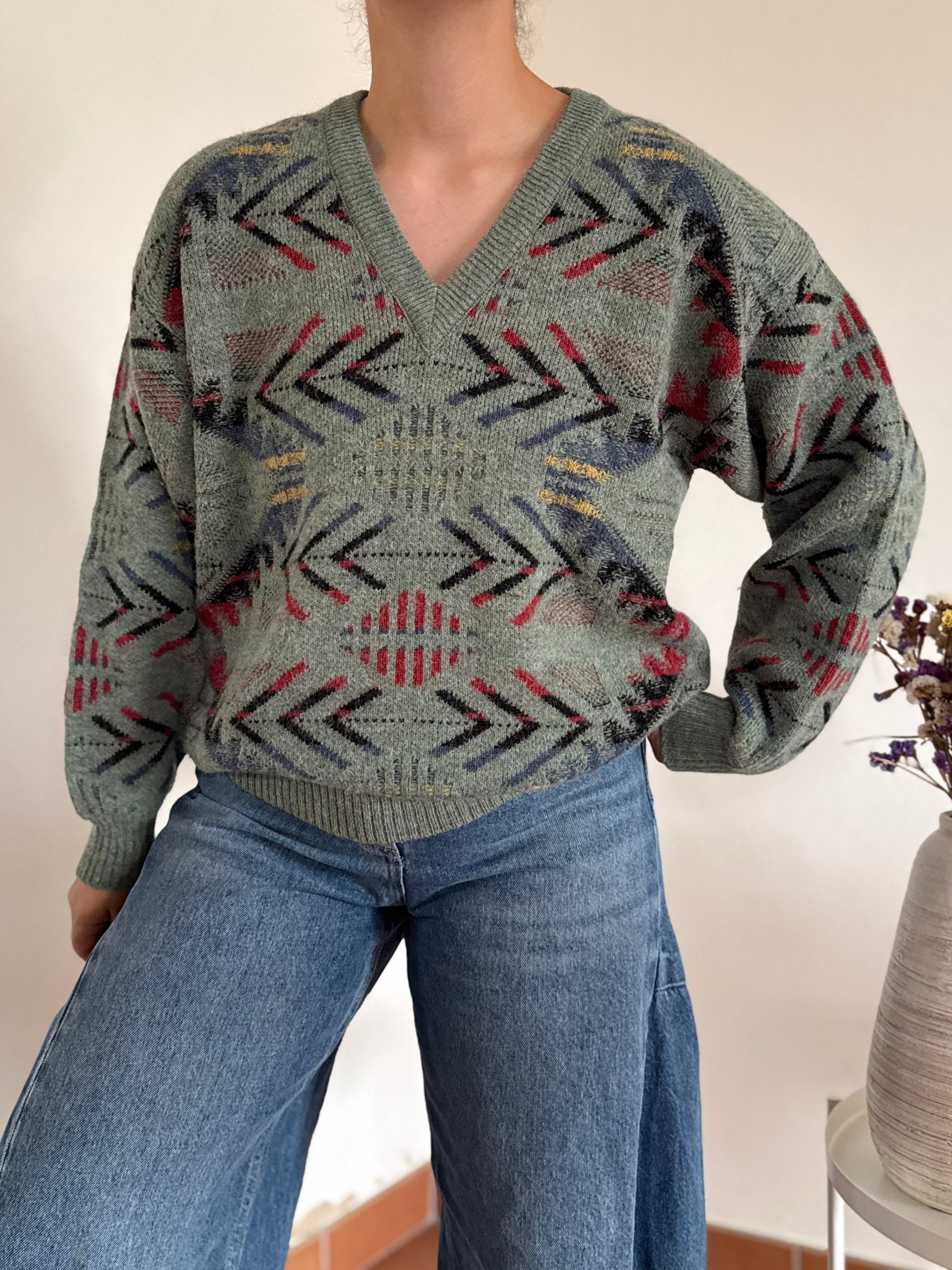 Vintage Sweater 85% Lã 25% Alpaca