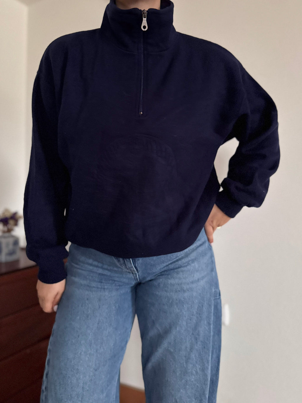 Sergio Tacchini Fleece 1/4 Zip Sweater