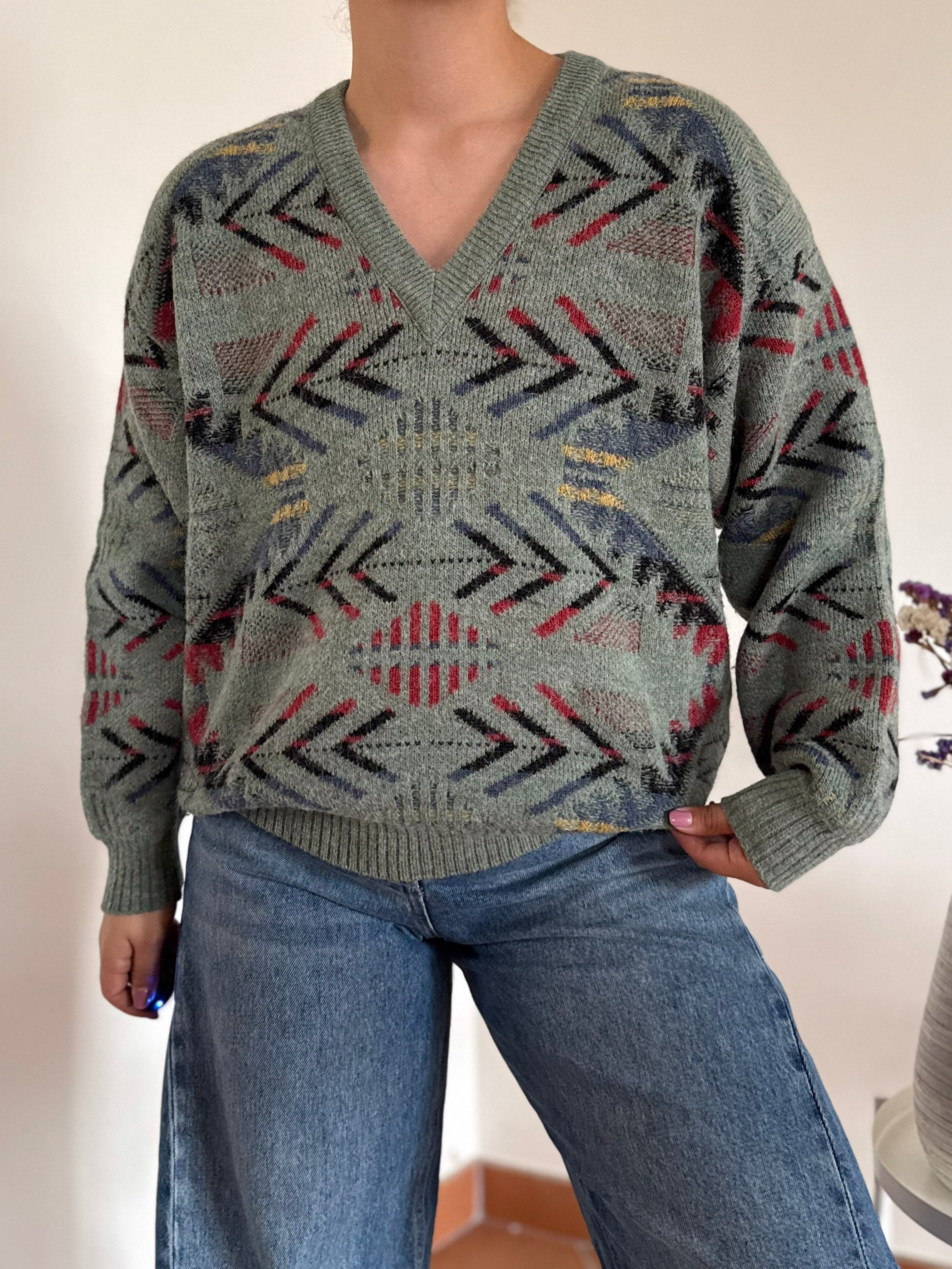 Vintage Sweater 85% Lã 25% Alpaca