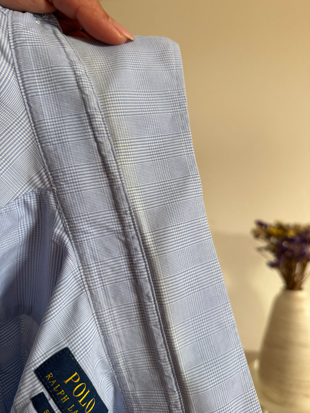 Polo Ralph Lauren Shirt Plain 100% Cotton