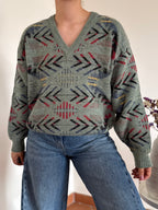Vintage Sweater 85% Lã 25% Alpaca