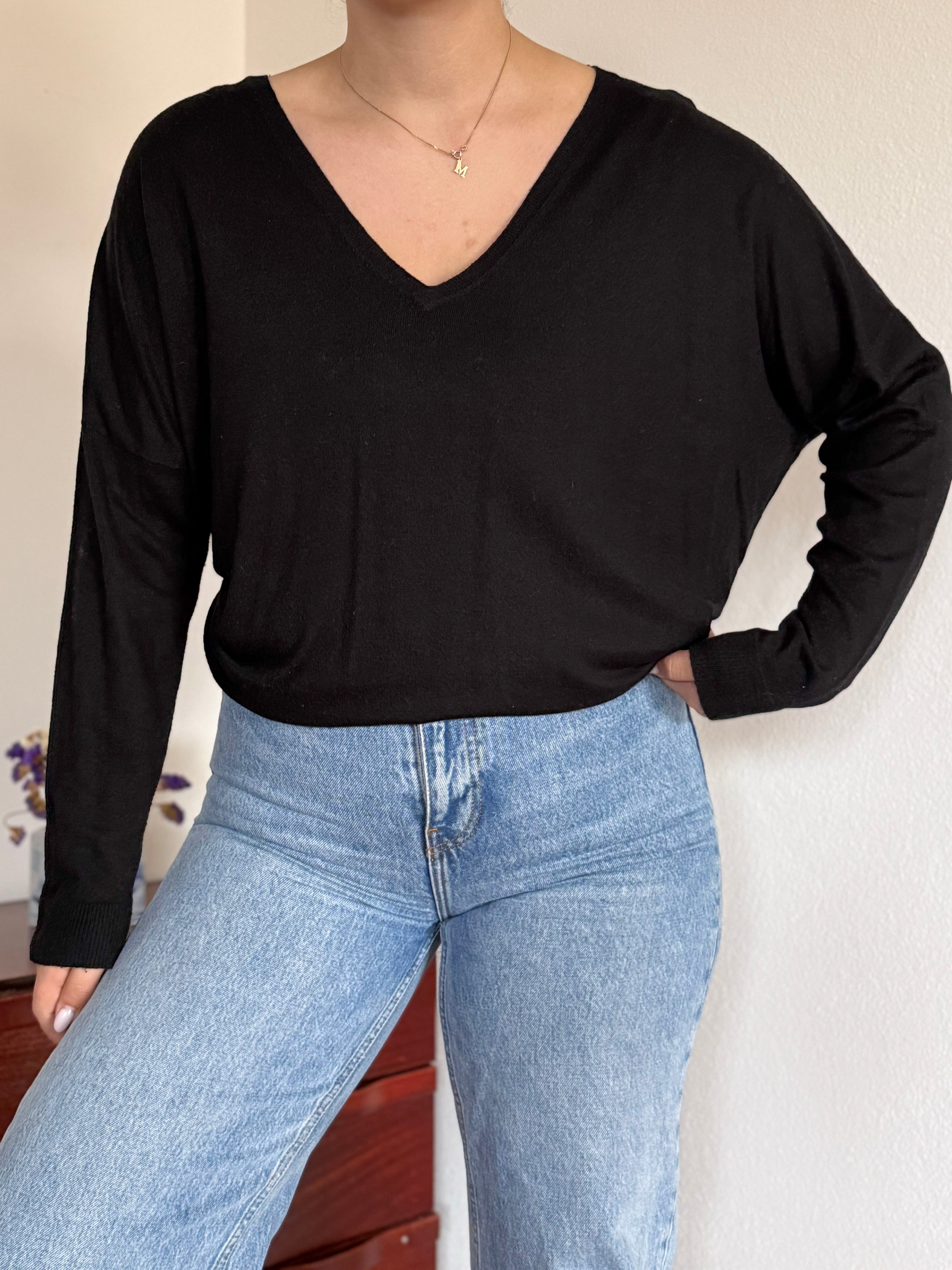 Ralph Lauren V-Neck Knit Jumper