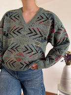 Vintage Sweater 85% Lã 25% Alpaca