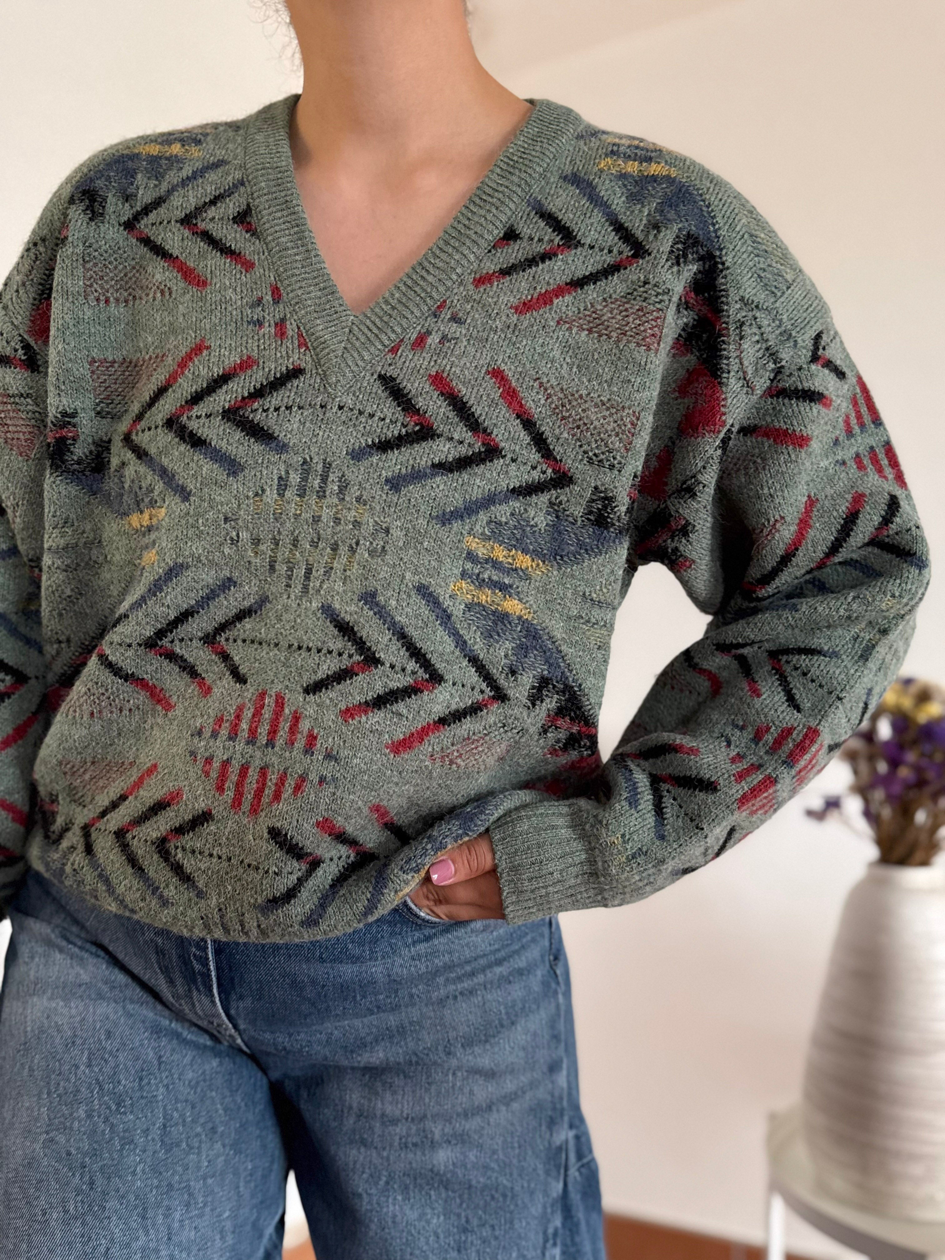 Vintage Sweater 85% Lã 25% Alpaca