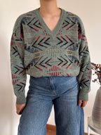 Vintage Sweater 85% Lã 25% Alpaca