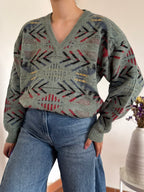 Vintage Sweater 85% Lã 25% Alpaca