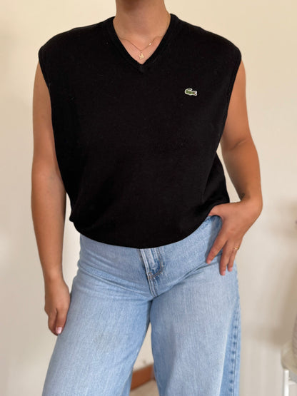 Lacoste Sweater Vest 100% Lã