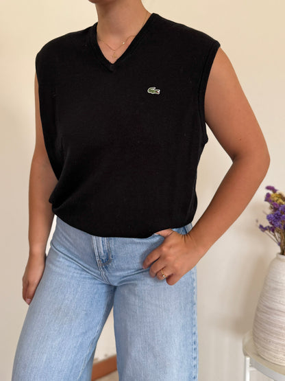 Lacoste Sweater Vest 100% Lã