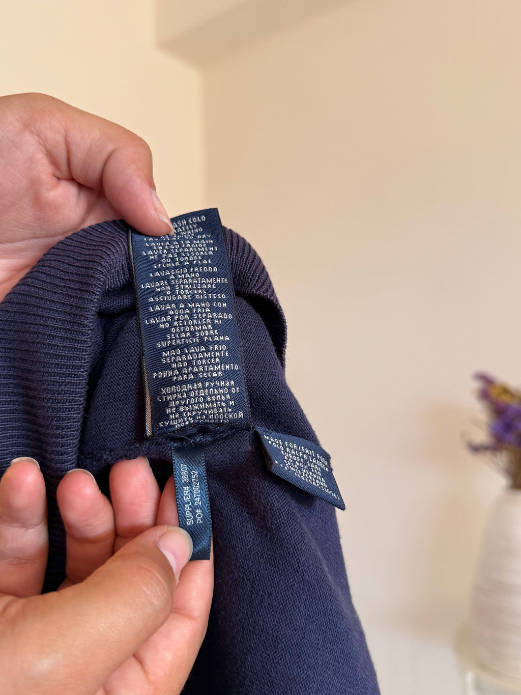 Ralph Lauren V-Neck Knit Sweater