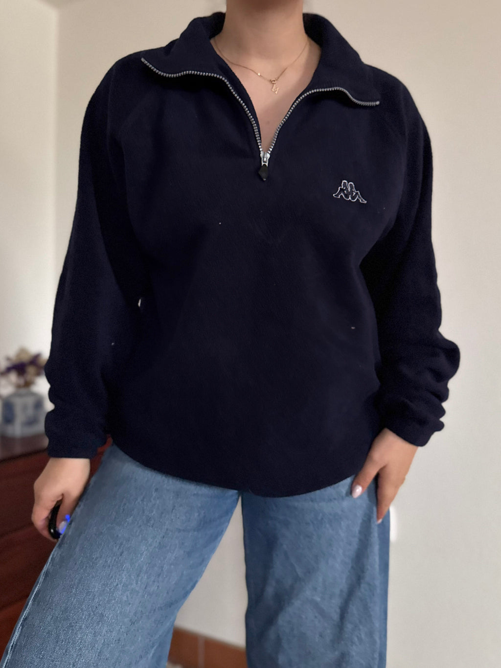 Kappa Fleece 1/4 Zip Sweater