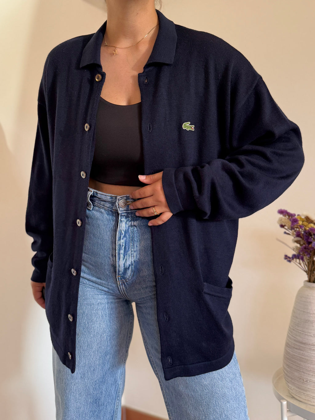 Casaco Lacoste 50% Wool