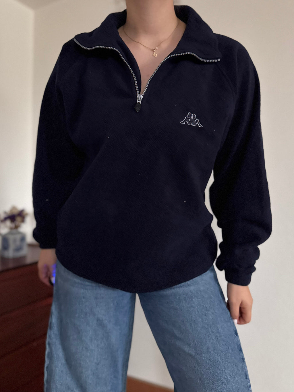 Kappa Fleece 1/4 Zip Sweater