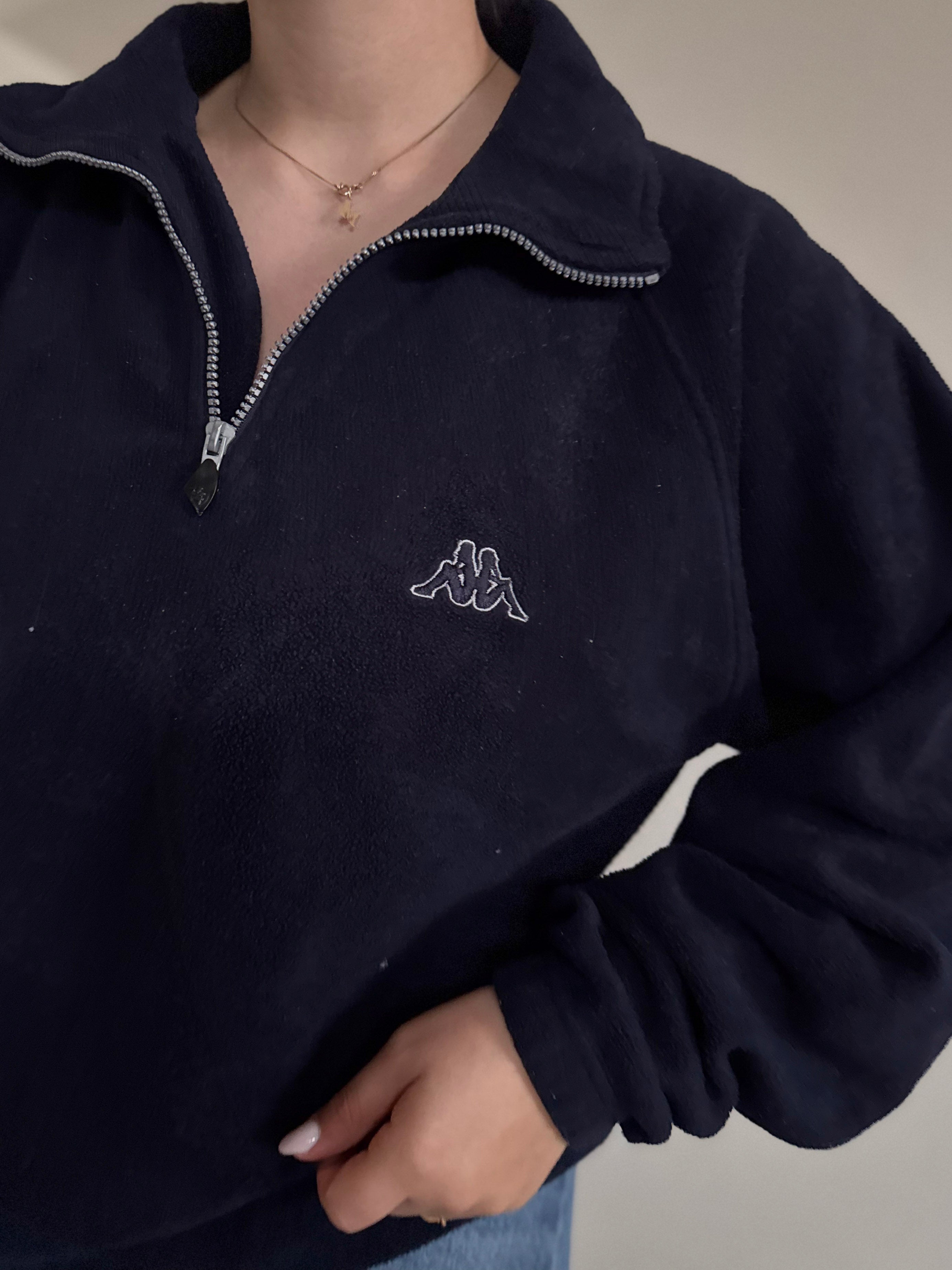 Kappa Fleece 1/4 Zip Sweater