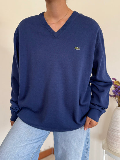 Lacoste V-Neck Sweater 50% Lã