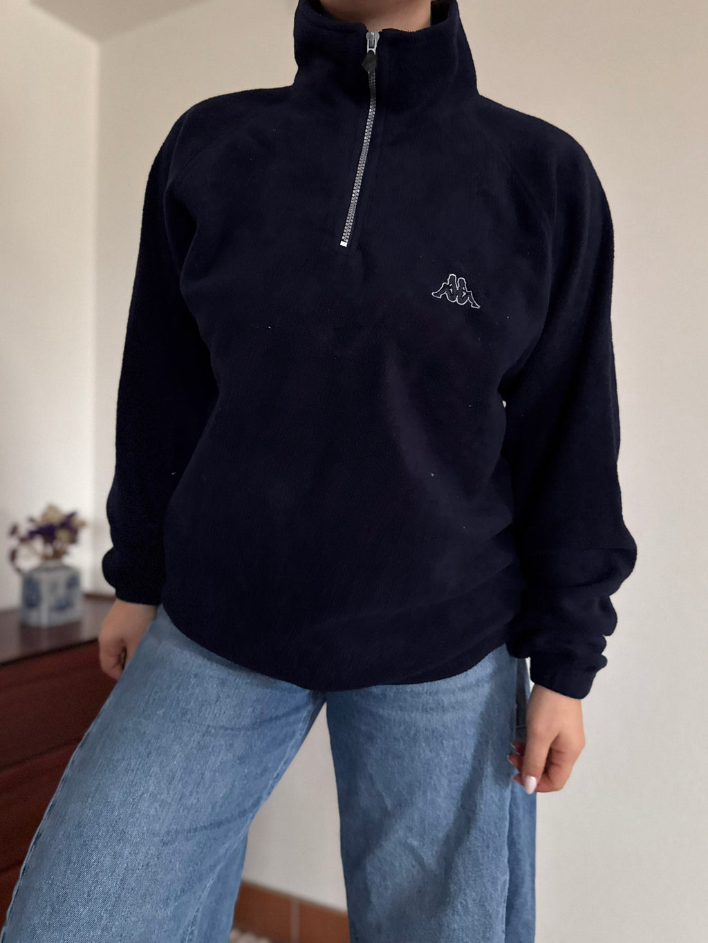 Kappa Fleece 1/4 Zip Sweater