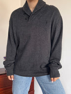 Ralph Lauren V-Neck Knit Jumper 100% Cotton