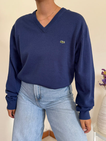 Lacoste V-Neck Sweater 50% Lã