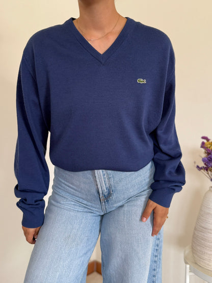 Lacoste V-Neck Sweater 50% Lã