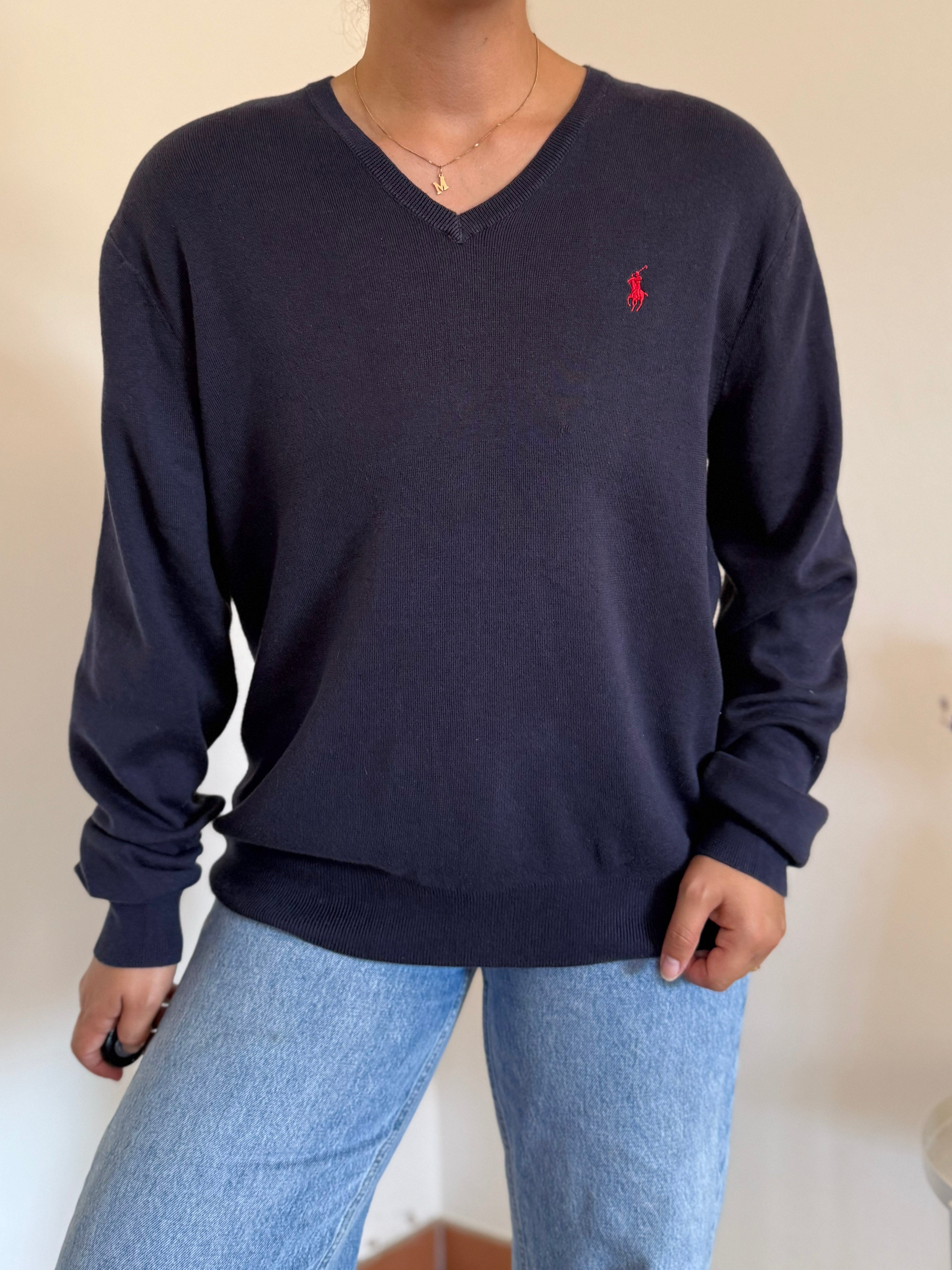 Ralph Lauren V-Neck Knit Sweater