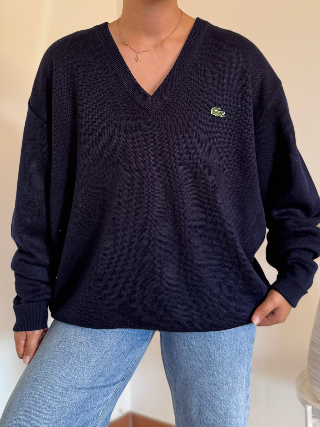 Lacoste V-Neck Sweater