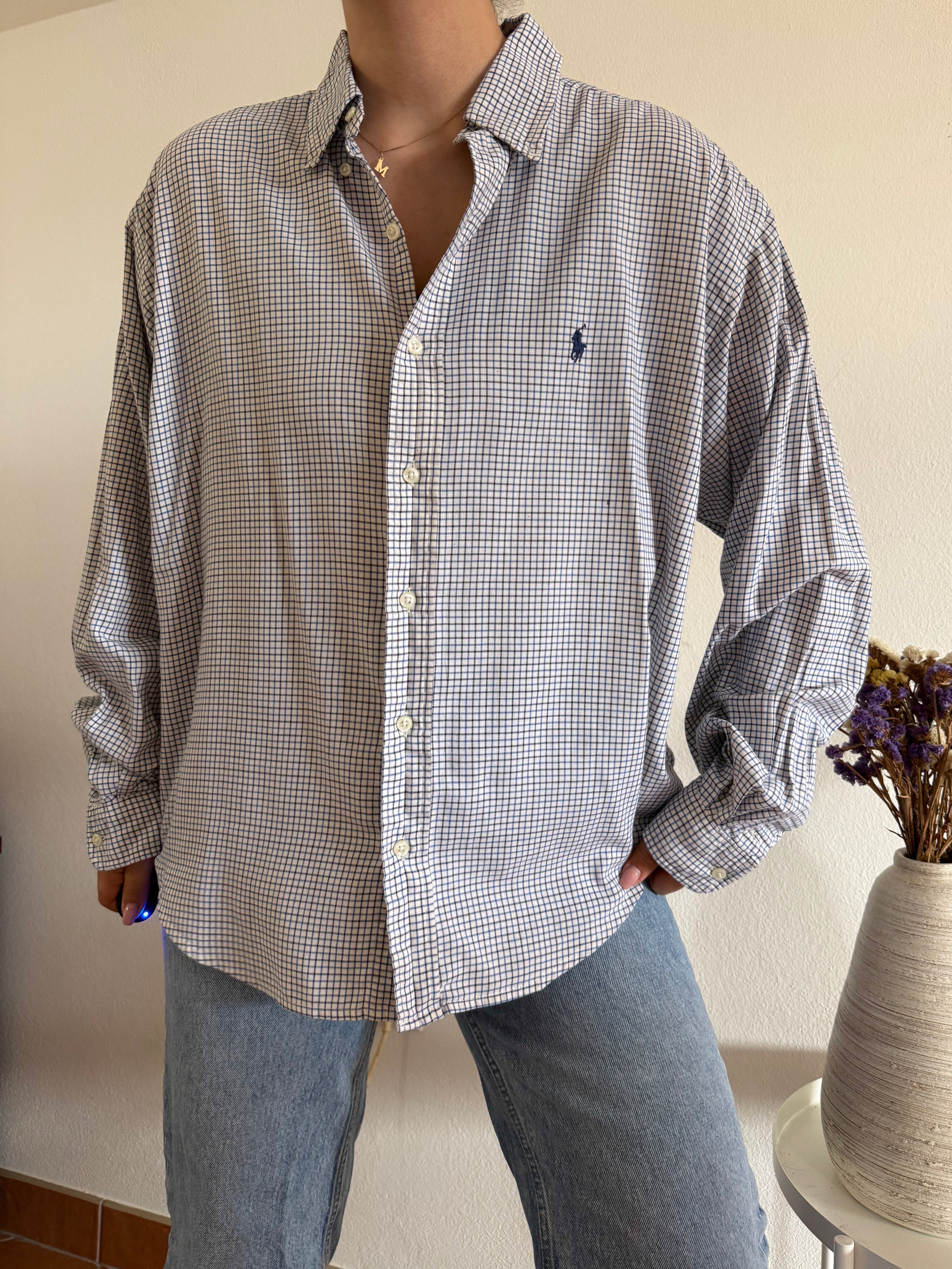 Polo Ralph Lauren Shirt Plaid 100% Cotton