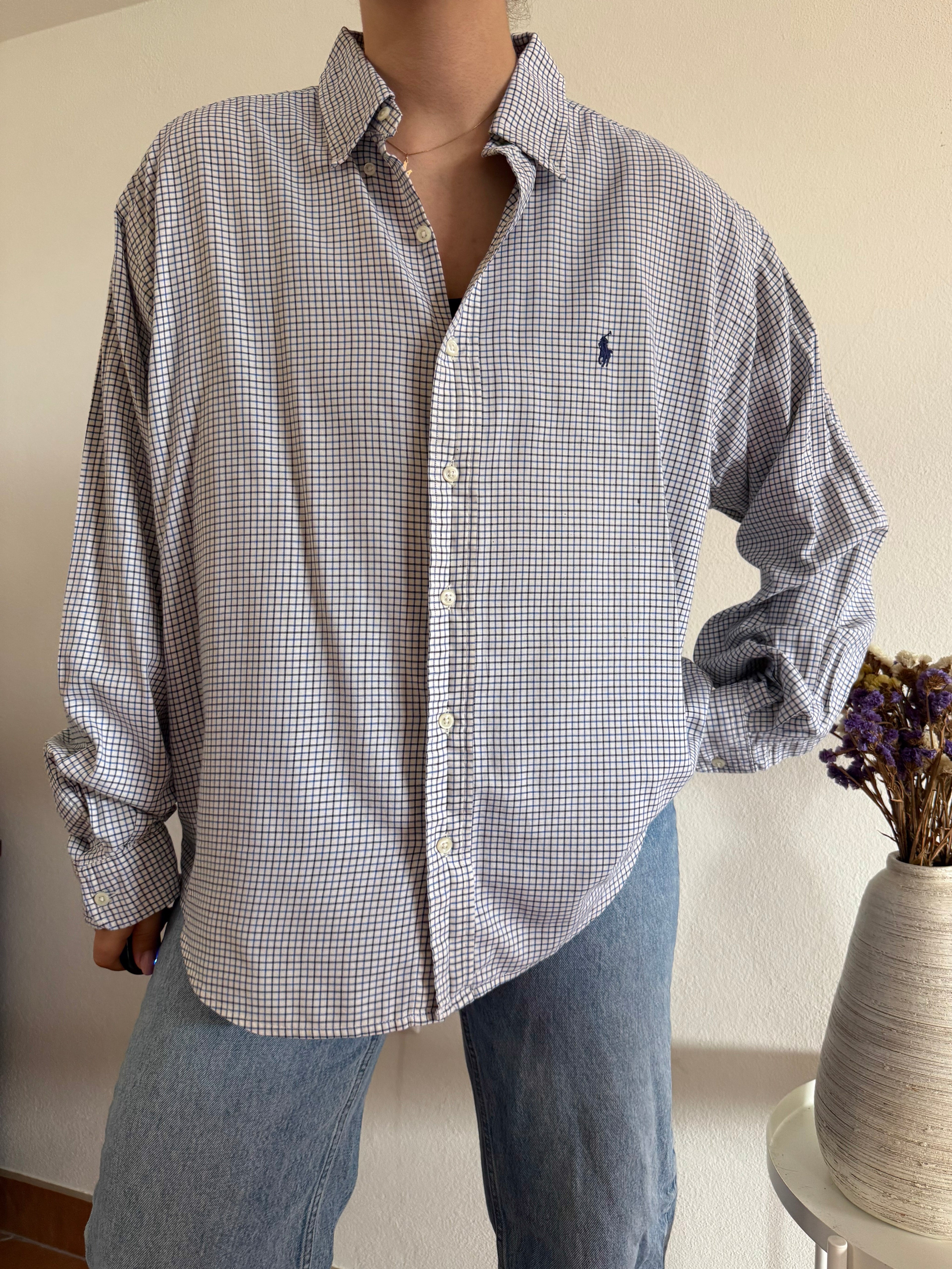 Polo Ralph Lauren Shirt Plaid 100% Cotton