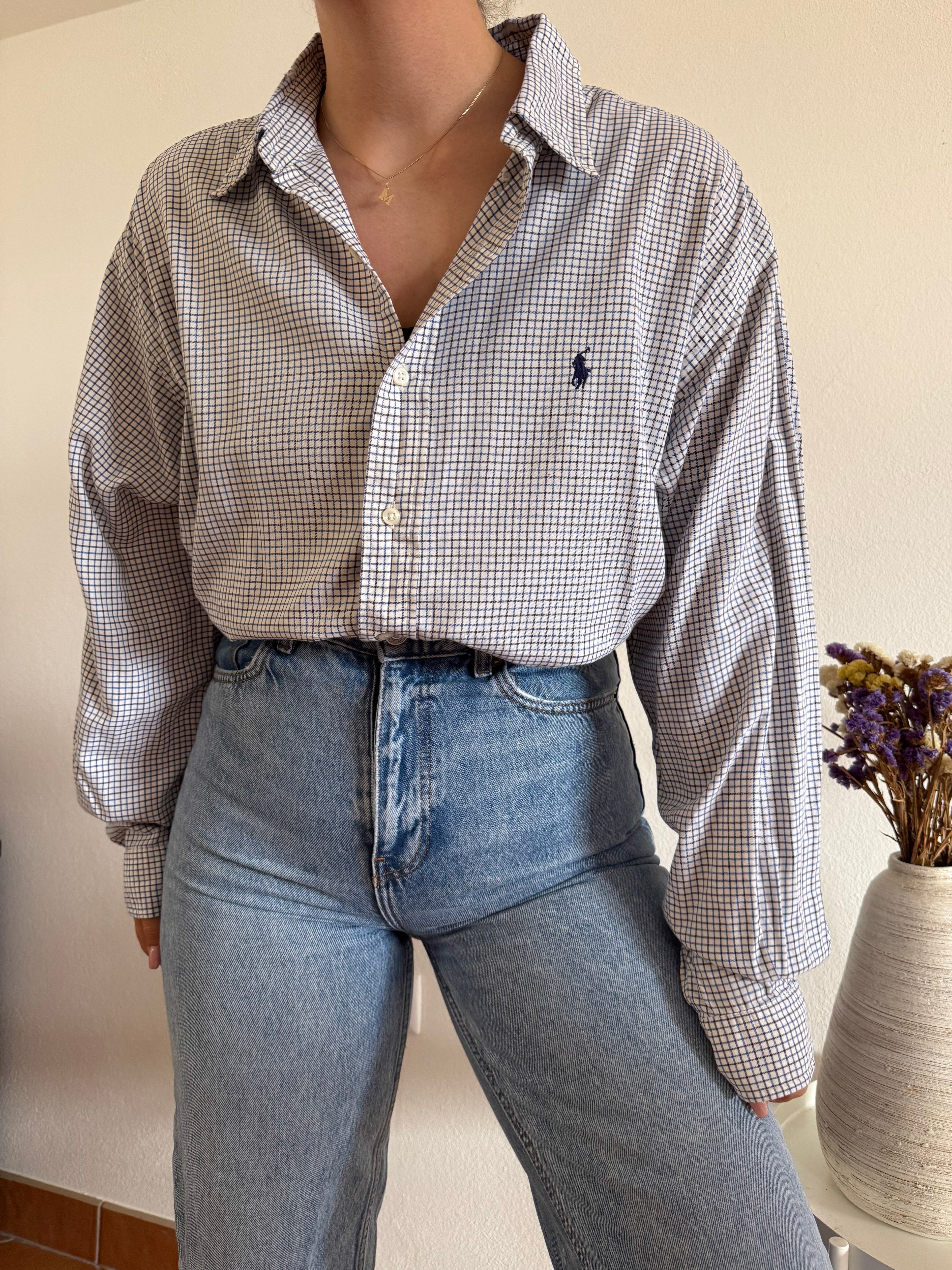 Polo Ralph Lauren Shirt Plaid 100% Cotton