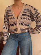 Vintage Cardigan 50% Cotton
