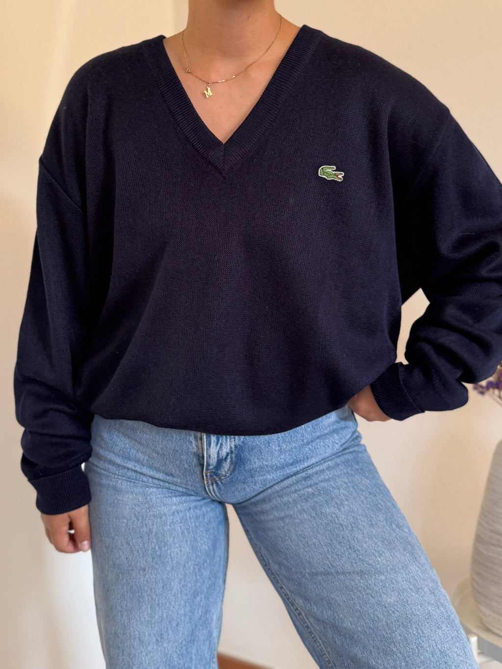 Lacoste V-Neck Sweater