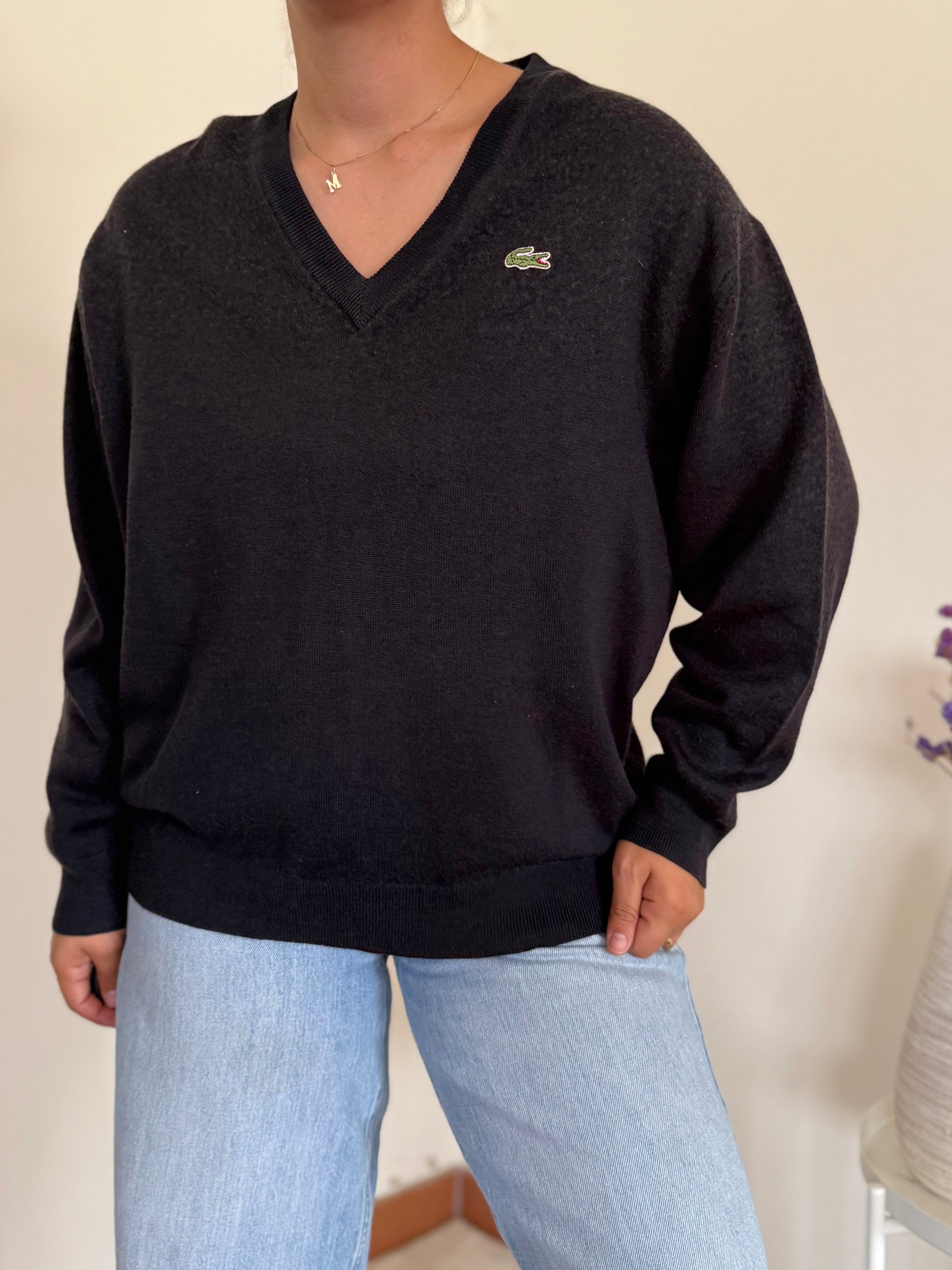 Lacoste V-Neck Sweater 50% Lã