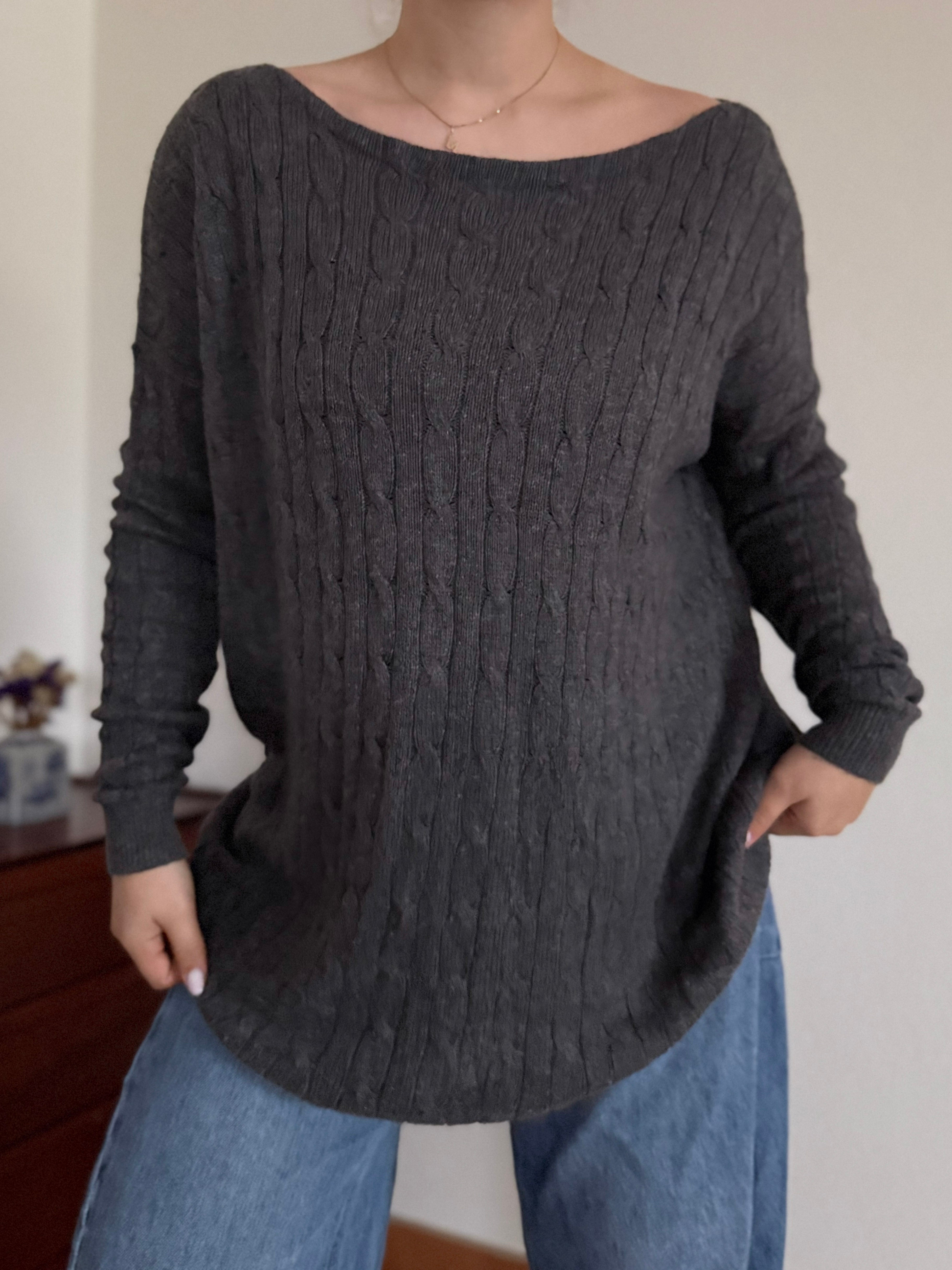 Ralph Lauren Cable Knit Jumper 10% Angora