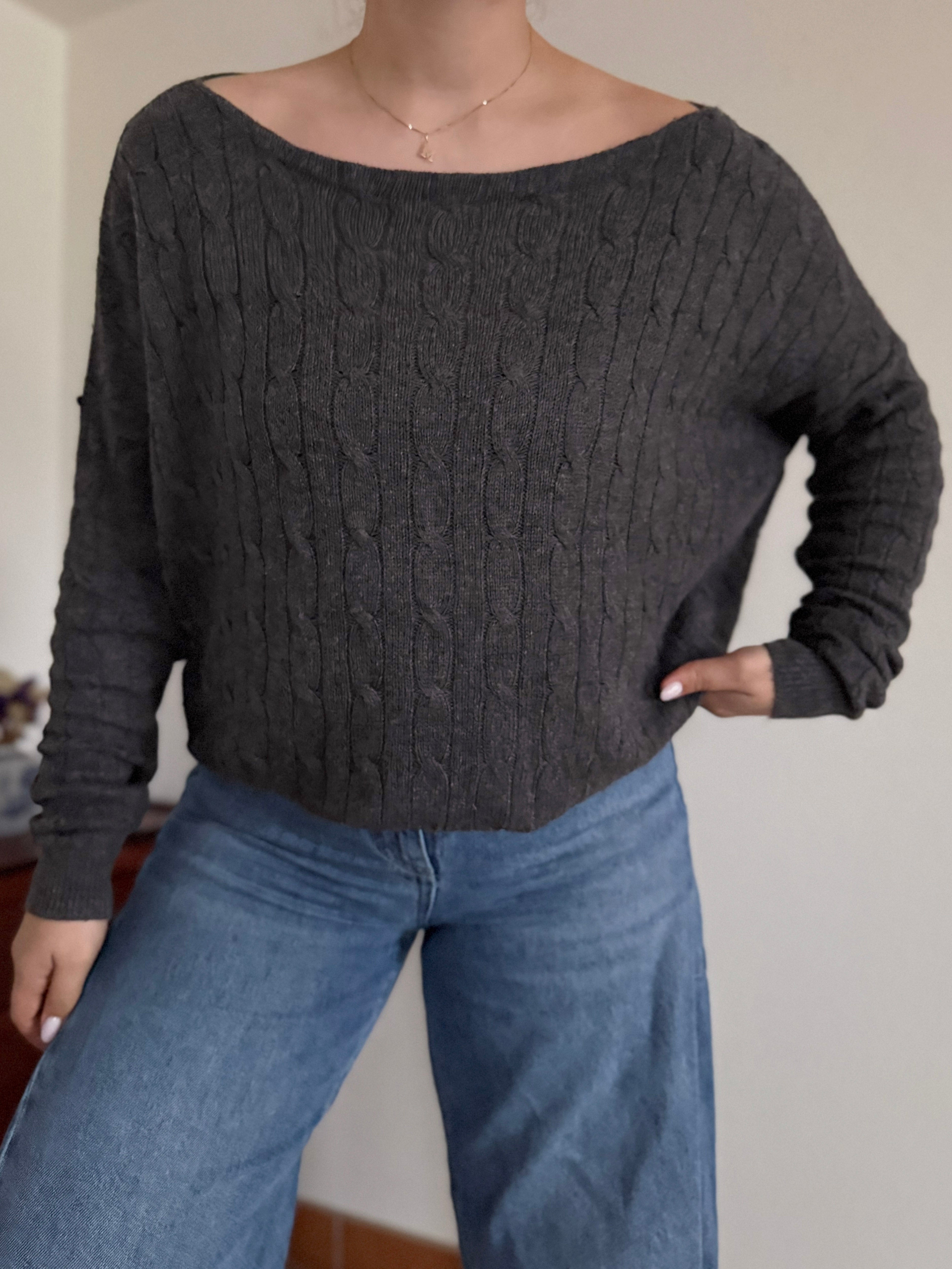 Ralph Lauren Cable Knit Jumper 10% Angora