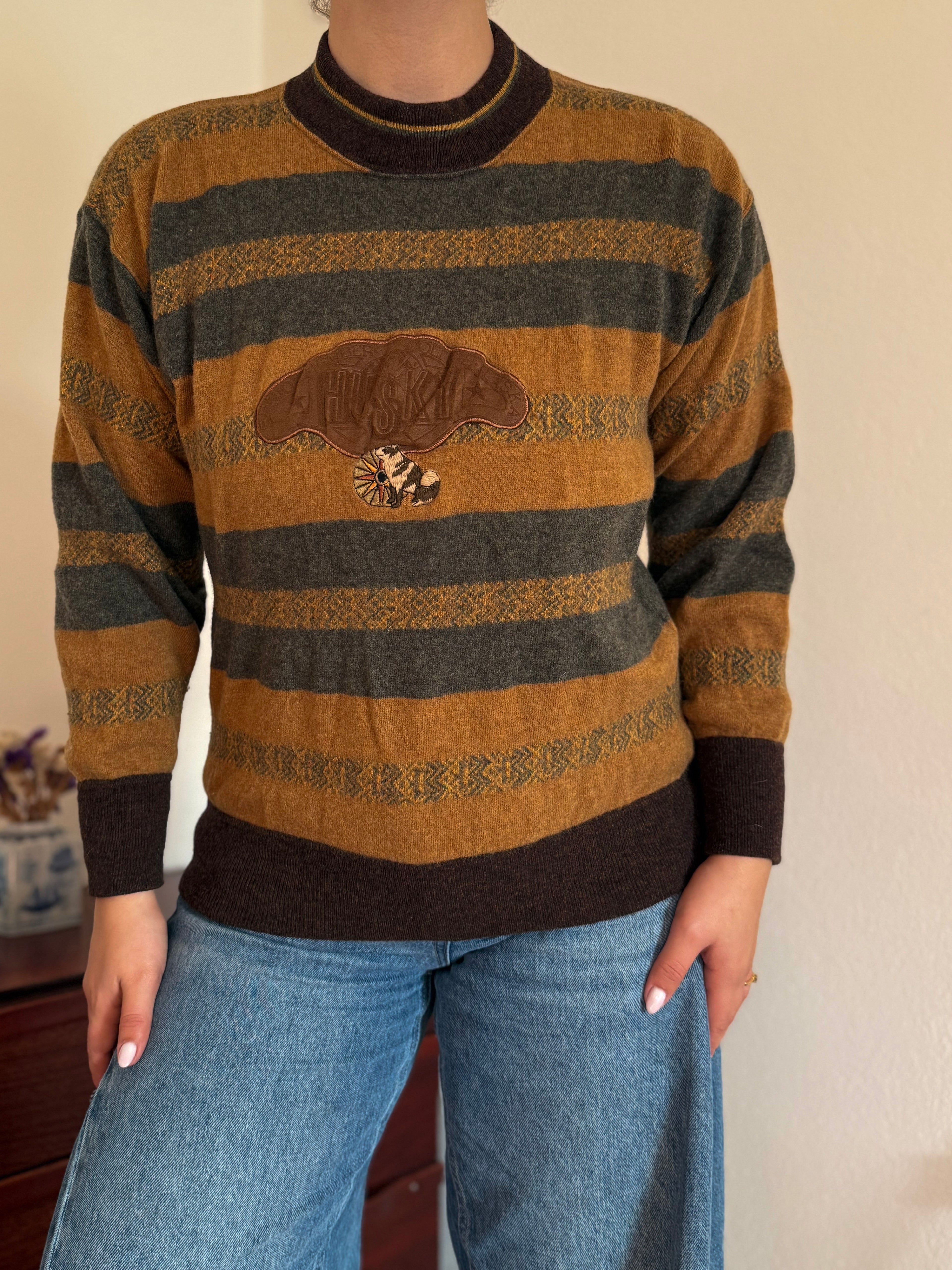Vintage Sweater 100% Lambswool Made in Italy