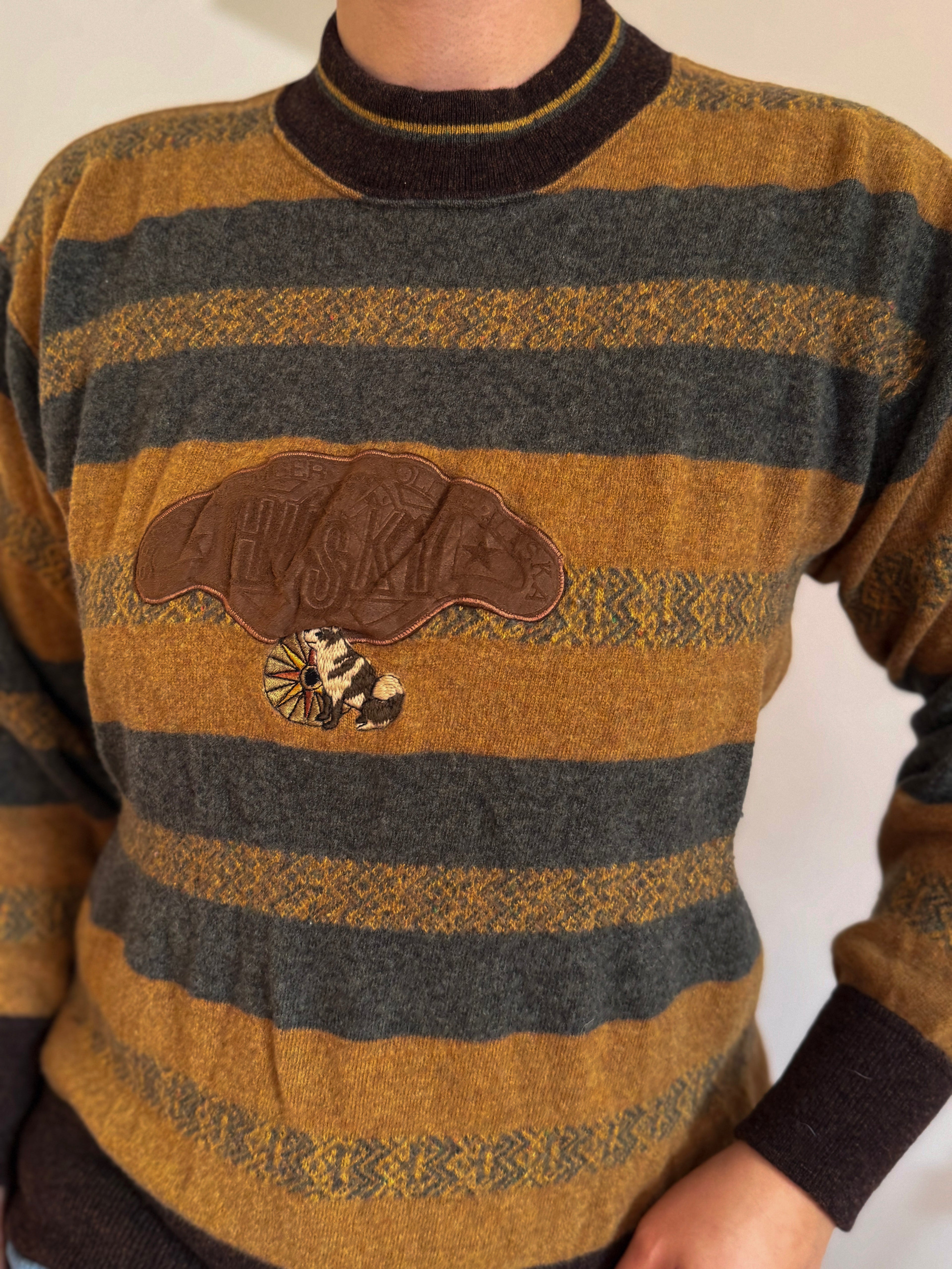 Vintage Sweater 100% Lambswool Made in Italy