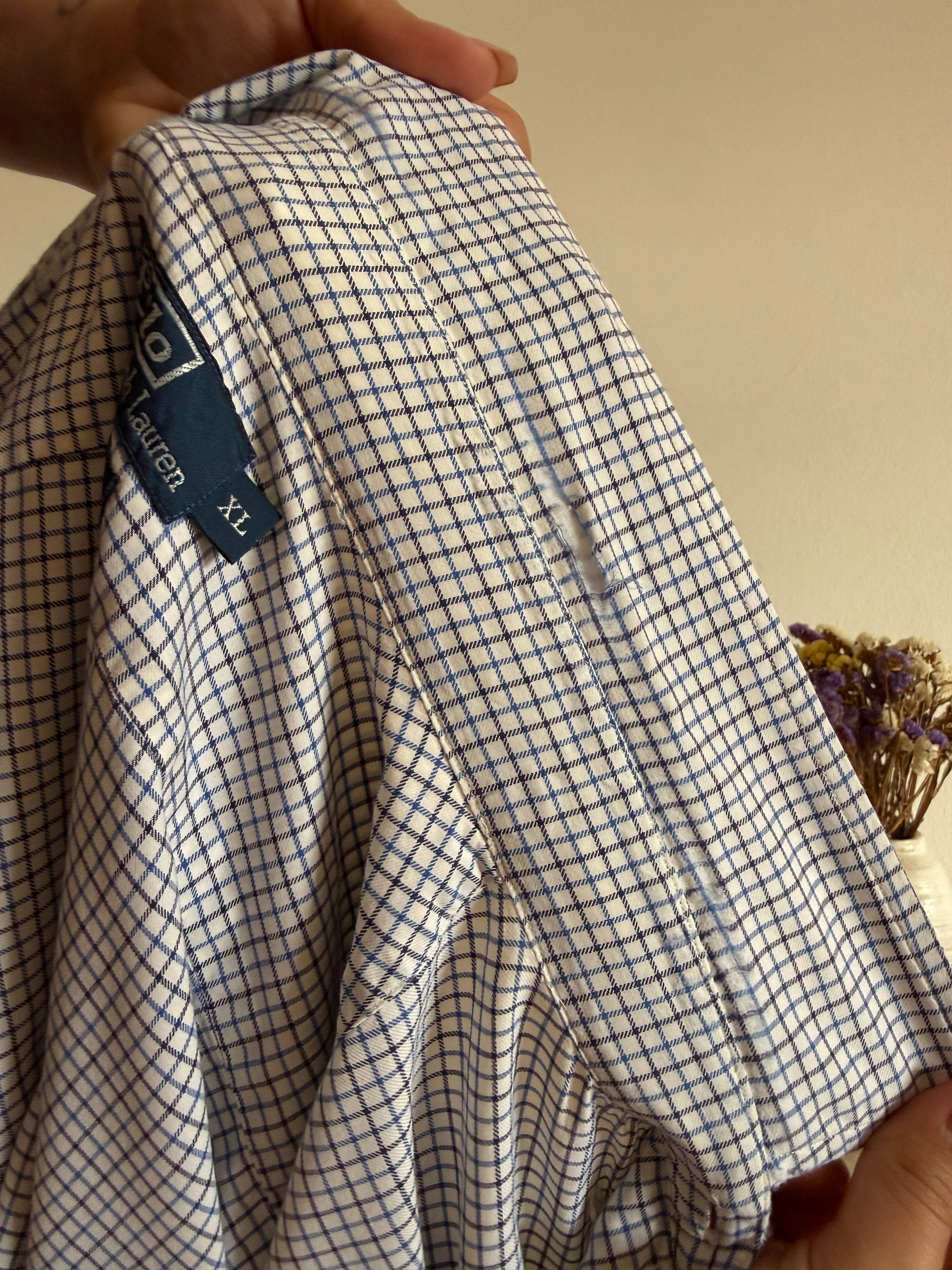 Polo Ralph Lauren Shirt Plaid 100% Cotton