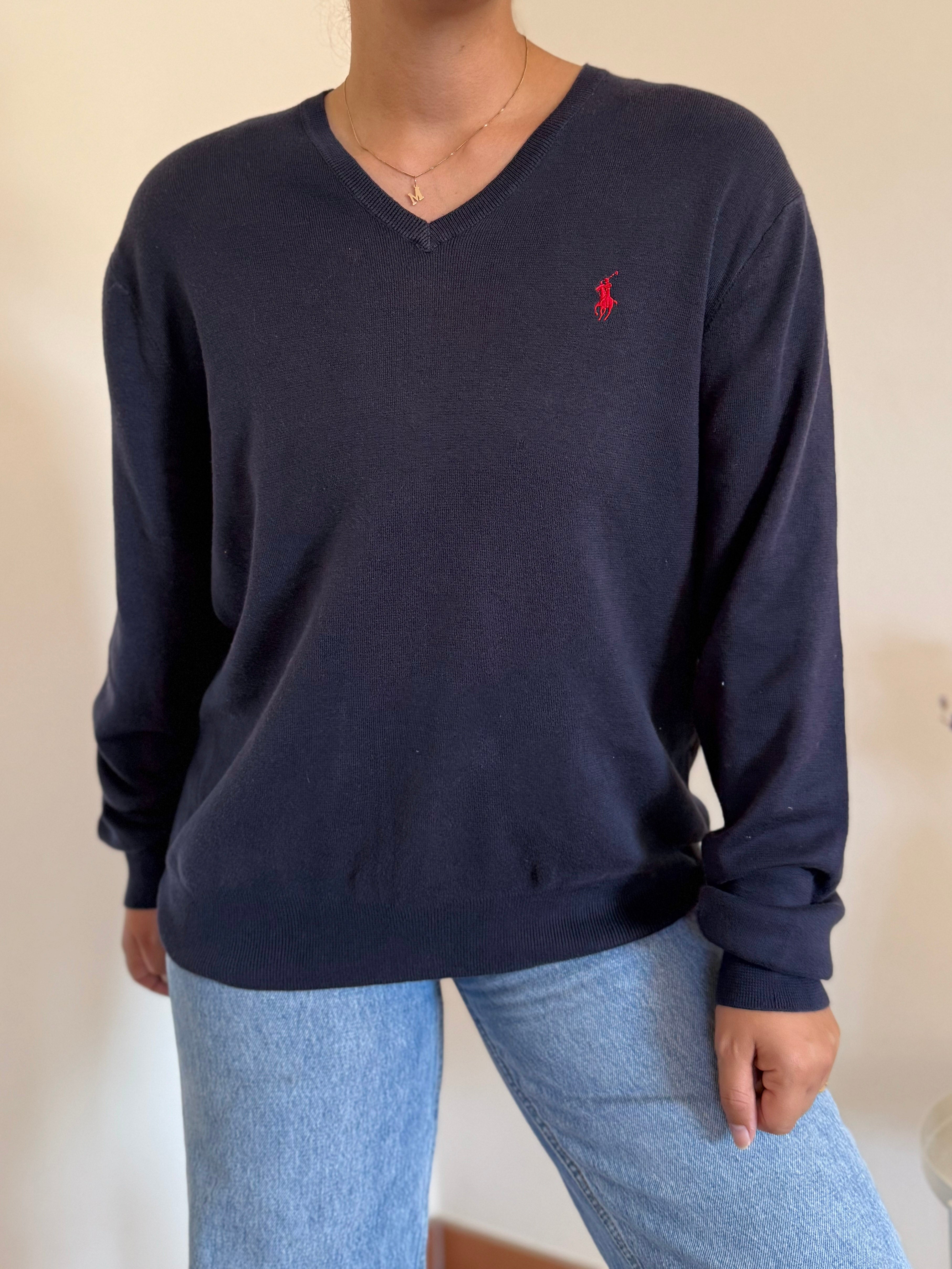 Ralph Lauren V-Neck Knit Sweater