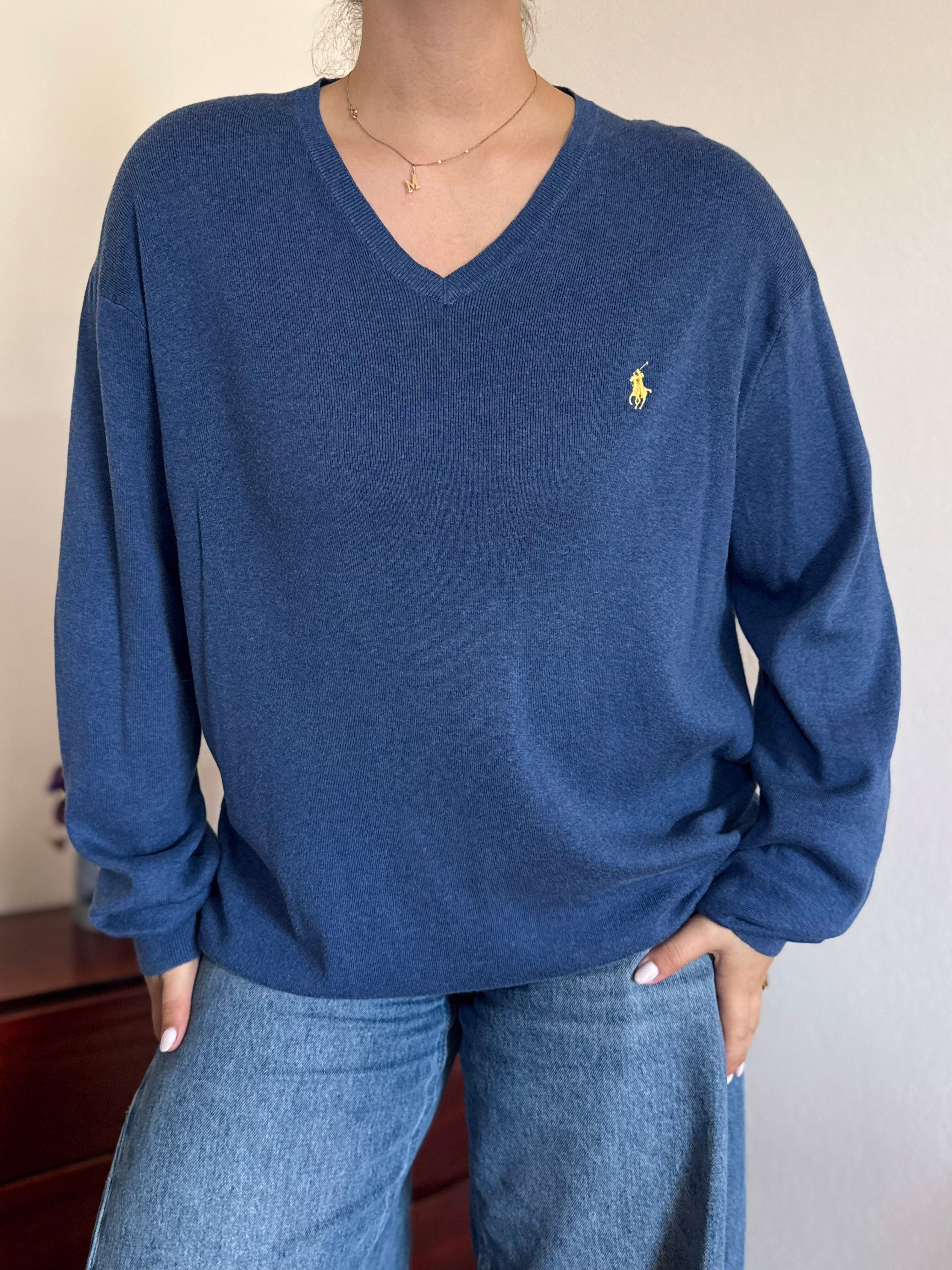 Polo Ralph Lauren V-Neck Sweater 100% Cotton