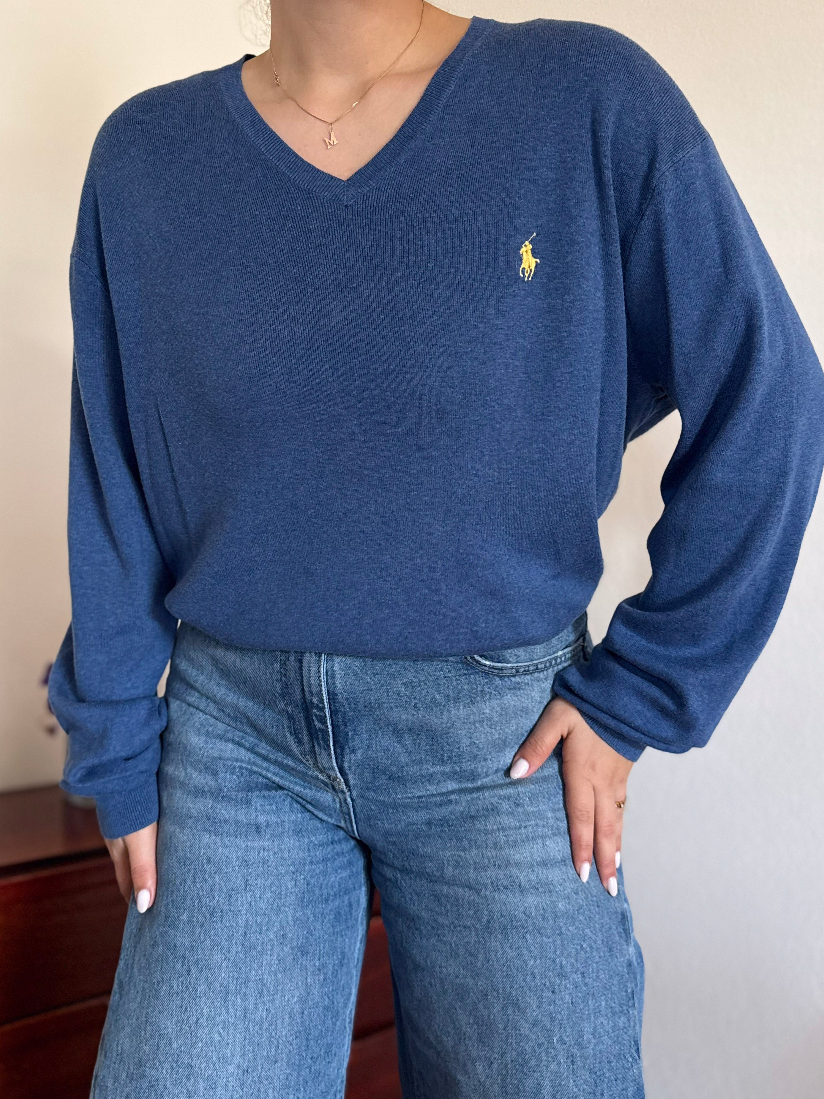 Polo Ralph Lauren V-Neck Sweater 100% Cotton