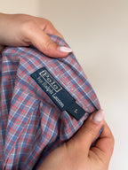 Polo Ralph Lauren Shirt Plaid Multicolor 100% Cotton