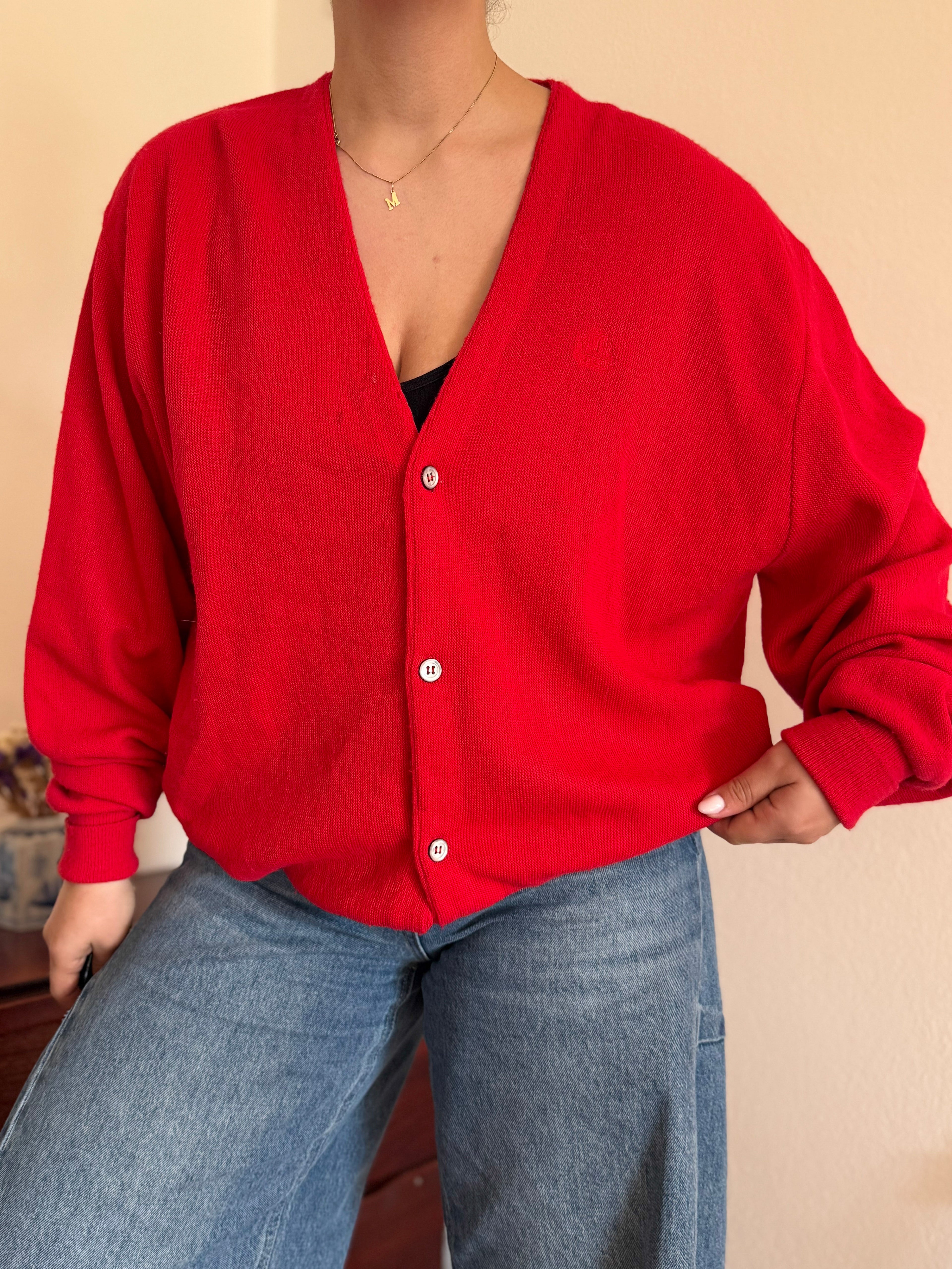 Cardigan Izod/Lacoste 100% Acrylic