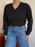 Polo Ralph Lauren V-Neck Sweater 100% Cotton