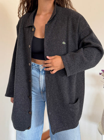 Cardigan/Casaco Lacoste 80% Lambswool