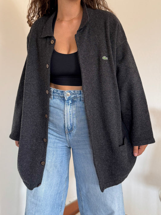 Cardigan/Casaco Lacoste 80% Lambswool