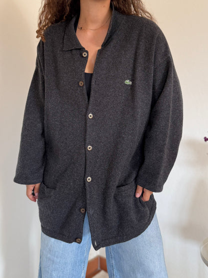 Cardigan/Casaco Lacoste 80% Lambswool