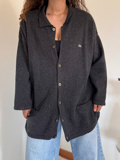Cardigan/Casaco Lacoste 80% Lambswool
